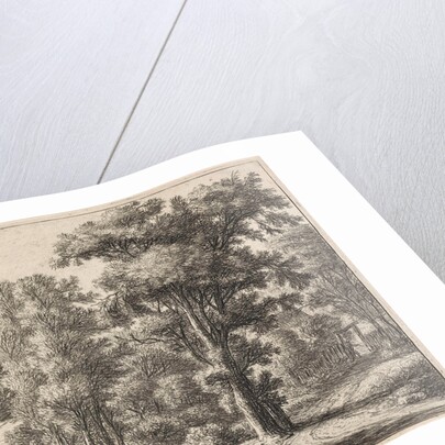 Entrance of the forest, Anthonie Waterloo by Josua & Reinier II Ottens