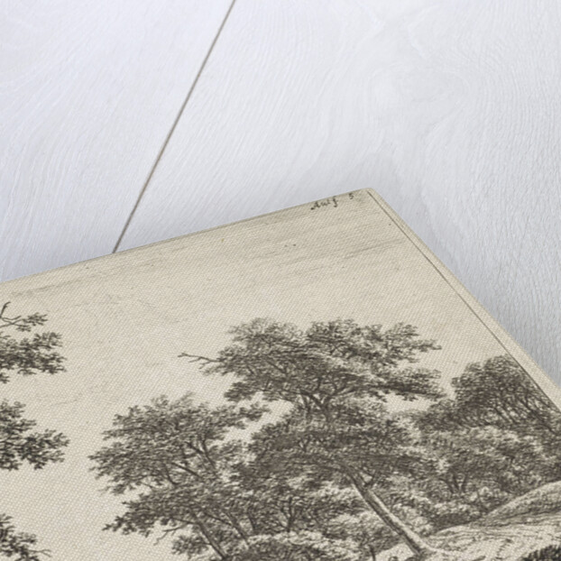 Shepherds Resting under a tree by Anthonie Waterloo