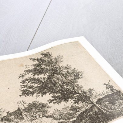 House on the waterfront, Anthonie Waterloo, Basan et Poignant by Pierre François Basan