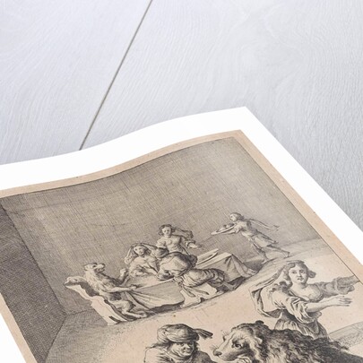 Fable of the lion, the ranger and his daughter by John Ogilby