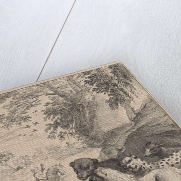 Fable of the lions and other animals by Johannes Ogilby