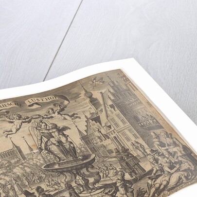 Fountain with Frisian Virgin by Paulus Aertsz. van Ravesteyn