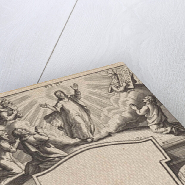 Design for a title page by Pieter Serwouters