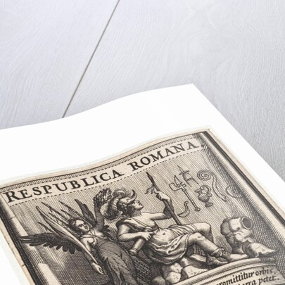 Rome crowned by Fame by Abraham Elzevier I