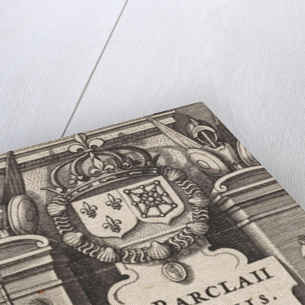 Allegory with a woman and a Roman soldier by Abraham Elzevier I