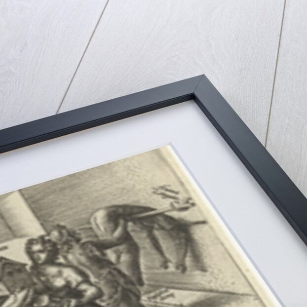 Litigation devours money and property by Hendrick Goltzius