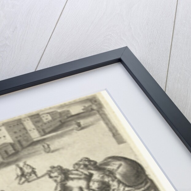 Who litigates must be shameless, patient and rich by Hendrick Goltzius