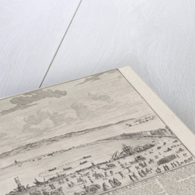 View of the marina and the roads of Messina by Willem Fortuyn