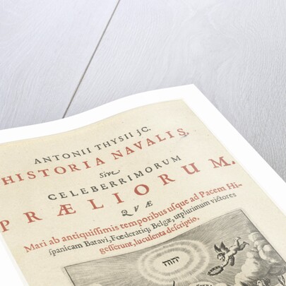 Man holds shovel in the ground standing between personifications of Hope and Abundance by Joannes Maire