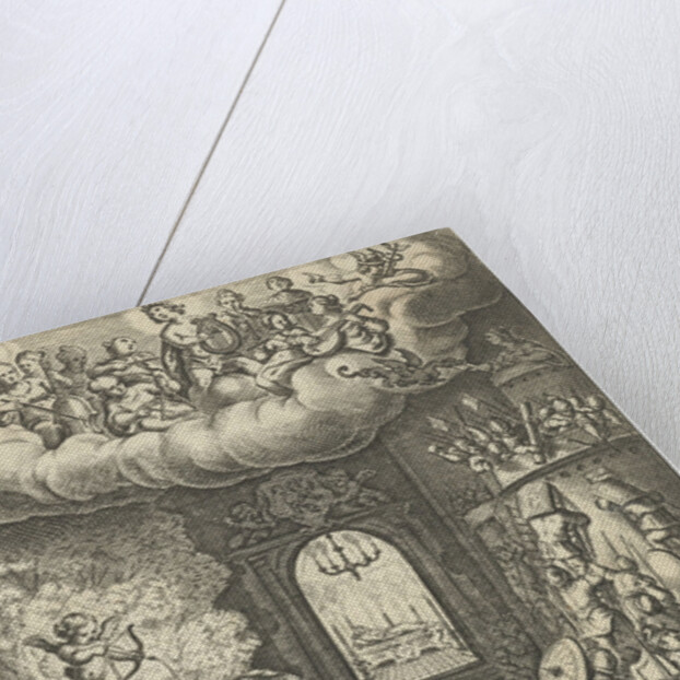 Apollo with other gods and muses by Jan van Duisberg