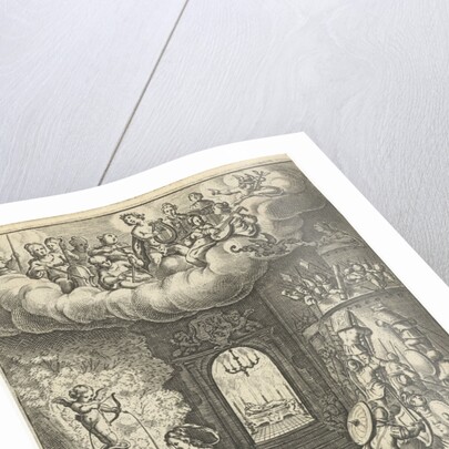 Apollo with other gods and muses by Jan van Duisberg