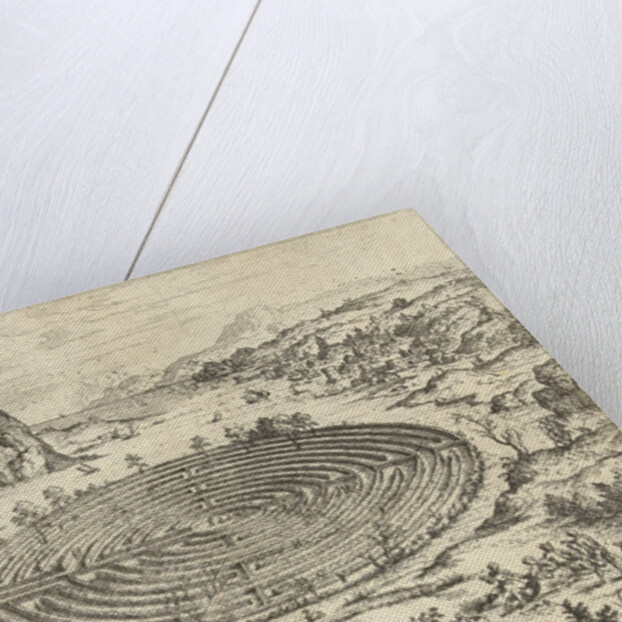 The labyrinth Kretische by Matthys Cock