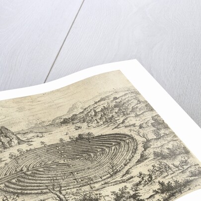 The labyrinth Kretische by Matthys Cock