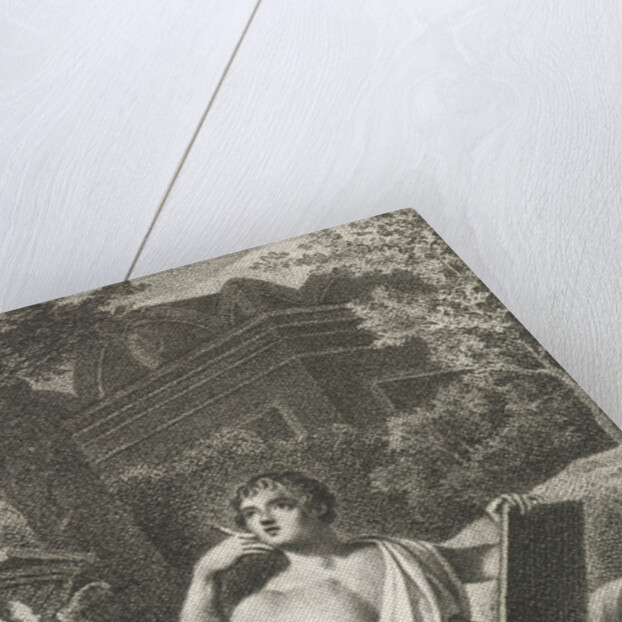 Callimachus invents the Corinthian pillar order by Lambertus Antonius Claessens