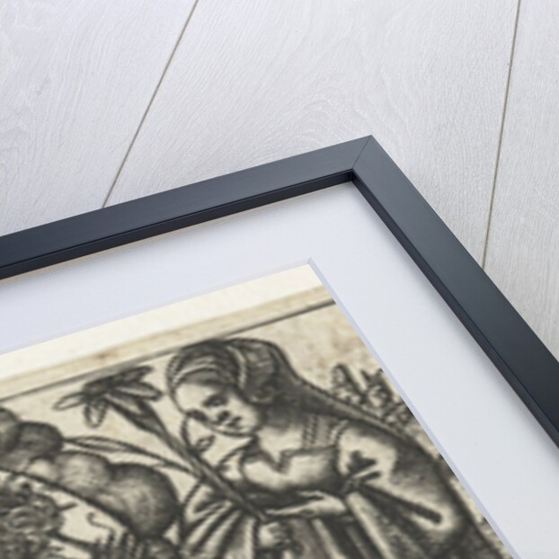 Christ before God's throne by Monogrammist AC