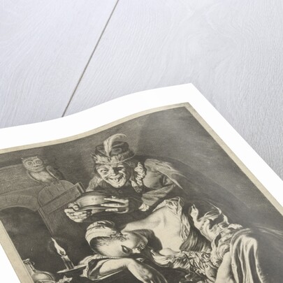 Wine is a mocker by Frans van Mieris