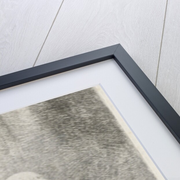 Old man with two kids and a dog by Christiaan Wilhelmus Moorrees