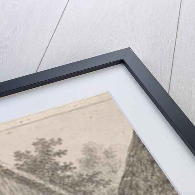 Courtyard with farmers by Christina Chalon