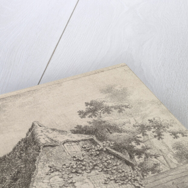 Farmers in conversation at the farm by Johannes Christiaan Janson