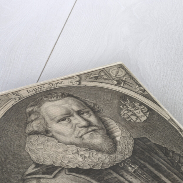 Portrait of Johan Sems by Jacob Matham