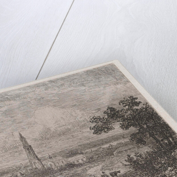 View of Rhenen (?) by Johannes Pieter van Wisselingh