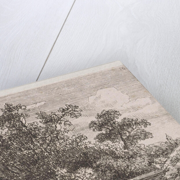 Women on the banks of a river by Johannes Pieter van Wisselingh