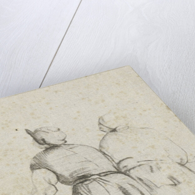 Pair seen from the back by Cornelis Adrianus van Hoogstraten