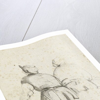 Pair seen from the back by Cornelis Adrianus van Hoogstraten