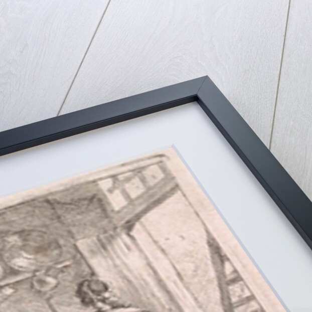 Women leave inn by Martinus van den Enden I