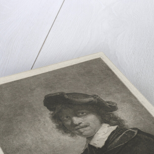 Portrait of Gerard Dou by Johannes Pieter de Frey