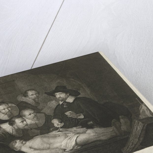 The Anatomy Lesson of Dr Nicolaes Tulp by Rembrandt Harmensz. van Rijn