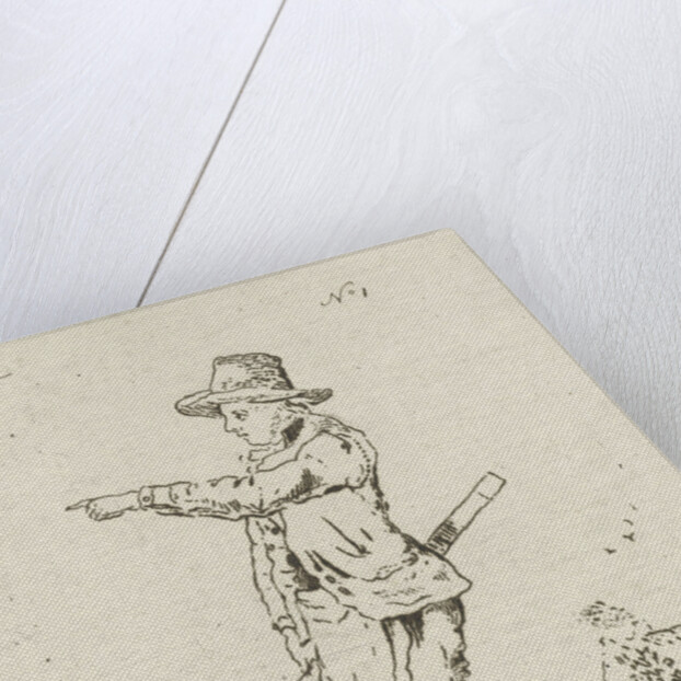 Man with rule by Pieter Kikkert