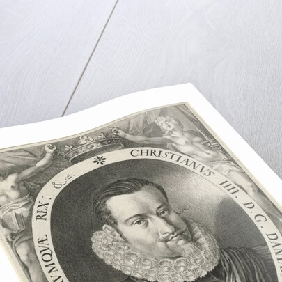 Portrait of King Christian IV of Denmark and Norway by Jan Harmensz. Muller