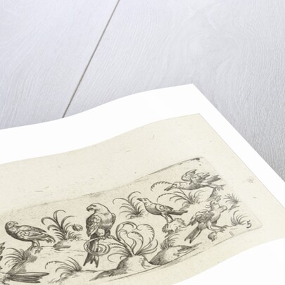 Frieze eleven birds and insect by Marcus Geeraerts