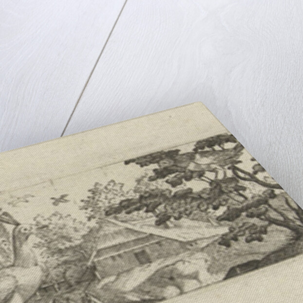 Frieze with nine birds by Marcus Geeraerts