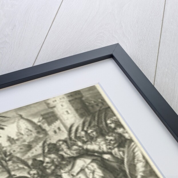 Entry into Jerusalem by Adriaen Collaert