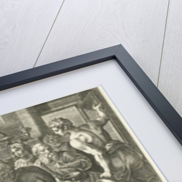 Mary Magdalene washes the feet of Christ by Maerten de Vos