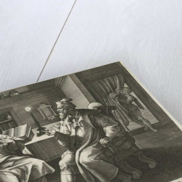 Conversation with Nicodemus by Adriaen Collaert