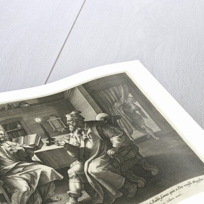 Conversation with Nicodemus by Adriaen Collaert