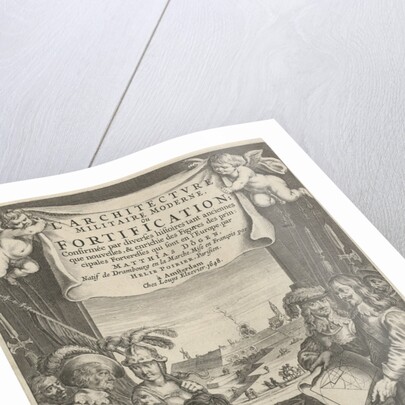 Engineer shows a construction drawing by Lowijs Elzevier III