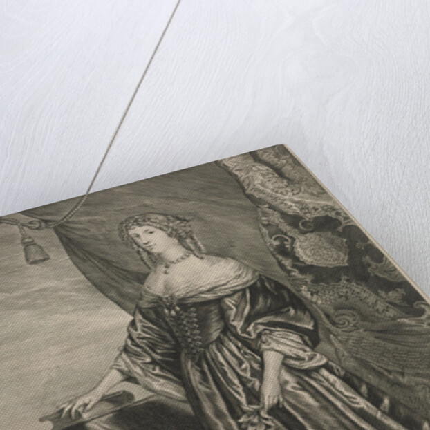 Portrait of Mary II Stuart by Hugo Allard