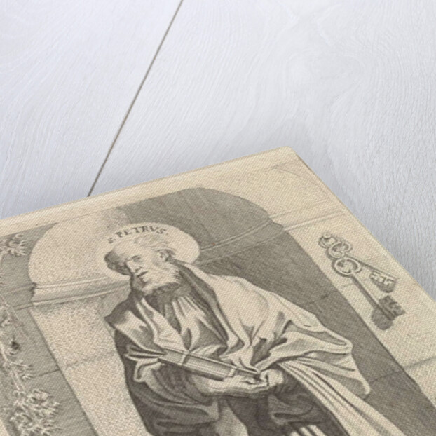 St. Peter by Claes Jansz. Visscher II