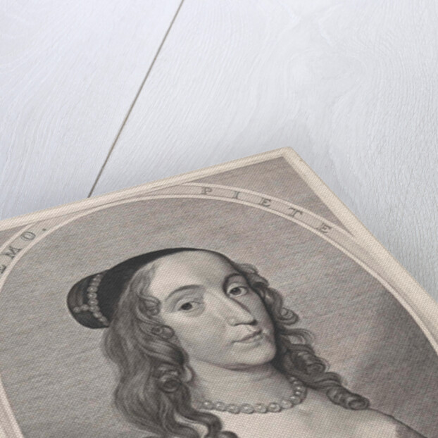 Portrait of Ludovica Christina of Solms-Braunfels by Anonymous