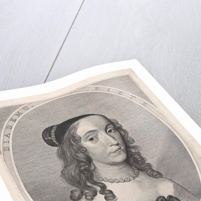 Portrait of Ludovica Christina of Solms-Braunfels by Anonymous