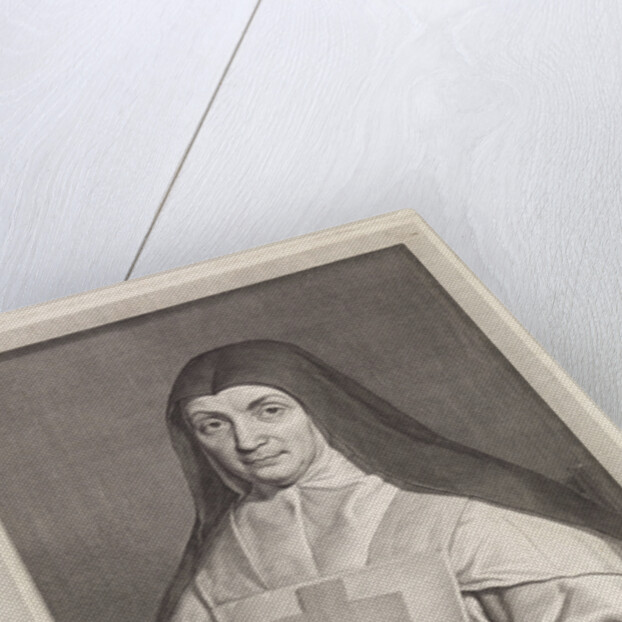 Portrait of Marie Angelique Arnauld by Pieter van Schuppen