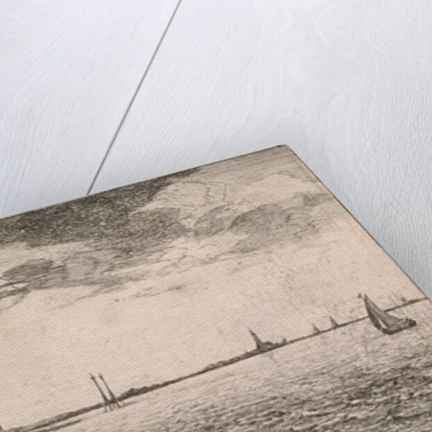 Delivery of mail by a postman on horseback by Jan Houwens I