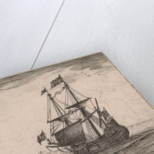 Ships at sea by Jan Houwens I