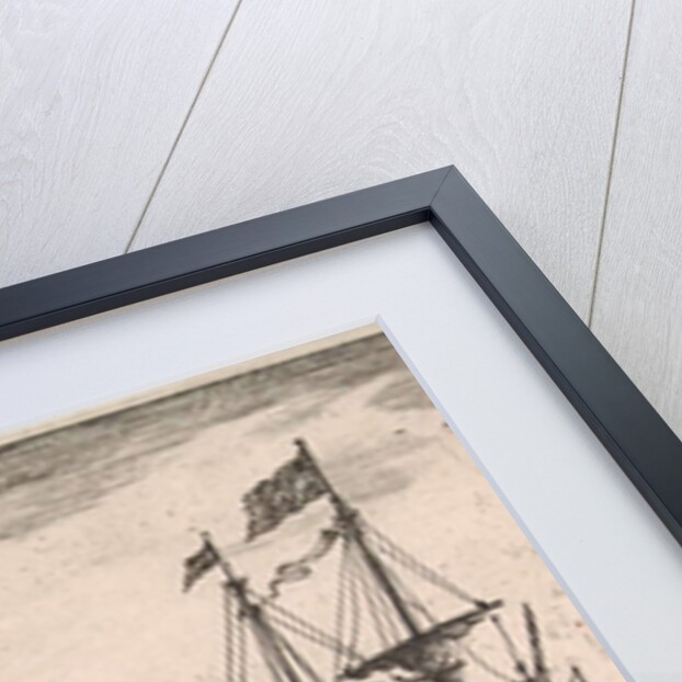 Ships at sea by Jan Houwens I