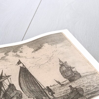 Receipt of the post at sea by Jan Houwens I