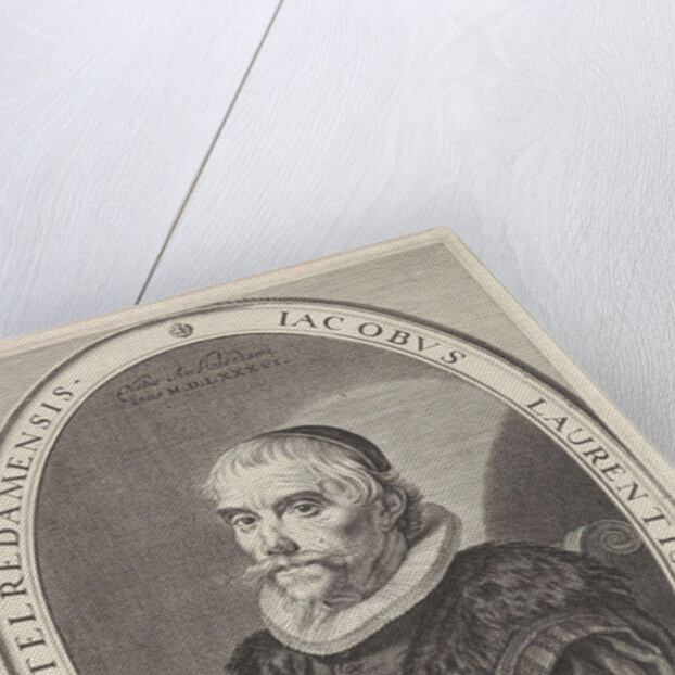 Portrait of James Lawrence by Johannes Philippus Pareus